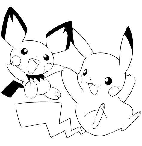 pikachu colorir|Pikachu Coloring Pages (35 Free Printables)